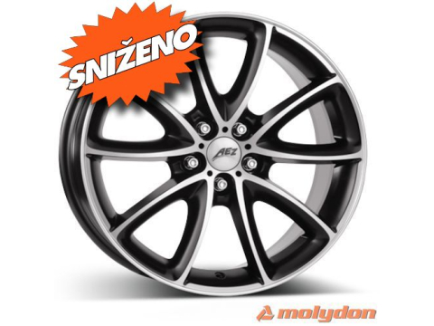 EXCITE 9.00X18 ET18 5/120 AEZ (74,1) Black matt/polished