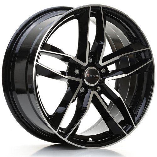 AF16 8,5x 20 +45 5x112 AVUS 66,6 BLACK POLISHED AF16 8,5x 20 +45 5x112 AVUS 66,6 BLACK POLISHED