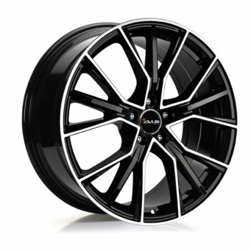 AF18 10,5x 22 +43 5x112 AVUS 66,7 BLACK POLISHED AF18 10,5x 22 +43 5x112 AVUS 66,7 BLACK POLISHED