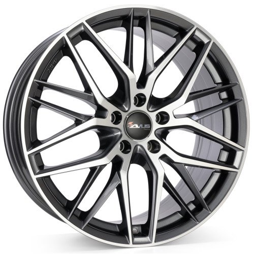 AF19 - RW 0.1 7,5x 17 +47 5x112 AVUS 66,7 ANTHRACITE POLISHED AF19 - RW 0.1 7,5x 17 +47 5x112 AVUS 66,7 ANTHRACITE POLISHED