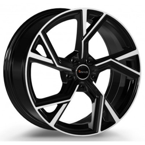 AF20 9,5x 21 +25 5x112 AVUS 66,6 BLACK POLISHED AF20 9,5x 21 +25 5x112 AVUS 66,6 BLACK POLISHED