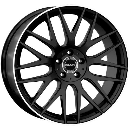 9,5X20 MAK ARROW-D 5/112 ET50 CH66,6 Gloss Black Mirror Ring 9,5X20 MAK ARROW-D 5/112 ET50 CH66,6 Gloss Black Mirror Ring