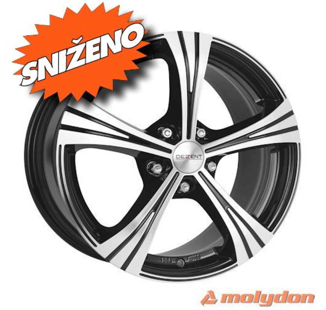 RI 7.50X17 ET35 5/100 DEZENT (60,1) Black/polished