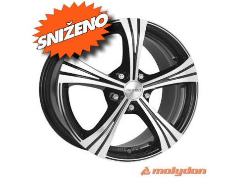 RI 7.50X17 ET35 5/100 DEZENT (60,1) Black/polished