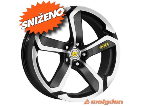 HANZO 8.50X18 ET32 5/100 DOTZ (60,1) Black matt/polished