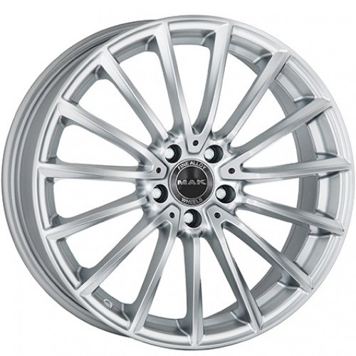 9,5X20 MAK KOMET 5/112 ET57 CH66,6 Silver 9,5X20 MAK KOMET 5/112 ET57 CH66,6 Silver