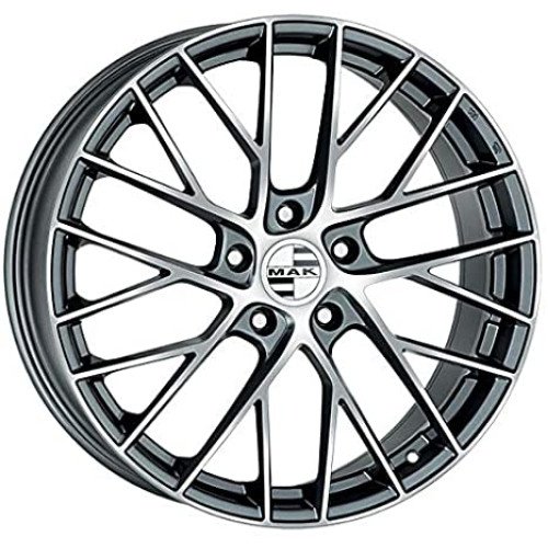 10,0X19 MAK MONACO-D 5/130 ET45 CH71,6 Gun Met-Mirror Face 10,0X19 MAK MONACO-D 5/130 ET45 CH71,6 Gun Met-Mirror Face