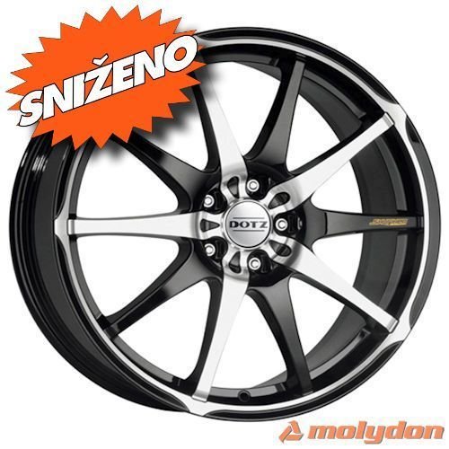 SHURIKEN 6.50X15 ET48 5/100 DOTZ (60,1) Black/polished SHURIKEN 6.50X15 ET48 5/100 DOTZ (60,1) Black/polished