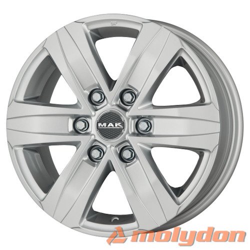 8,5X20 MAK STONE 6 6/139,7 ET38 CH67,1 Silver 8,5X20 MAK STONE 6 6/139,7 ET38 CH67,1 Silver