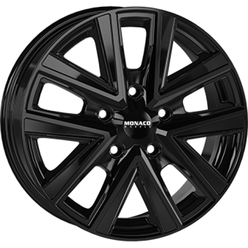 6,5X16 MONACO WHEELS VT2 5/112 ET51,5 CH66,6 Gloss Black 6,5X16 MONACO WHEELS VT2 5/112 ET51,5 CH66,6 Gloss Black