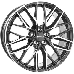 8,0X18 MONACO WHEELS GPX 5/112 ET30 CH66,5 Gloss Black / Polished 8,0X18 MONACO WHEELS GPX 5/112 ET30 CH66,5 Gloss Black / Polished