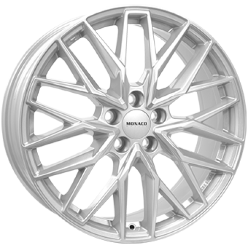 8,0X19 MONACO WHEELS GPX 5/112 ET40 CH70,1 Silver 8,0X19 MONACO WHEELS GPX 5/112 ET40 CH70,1 Silver