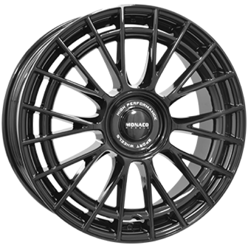 8,0X18 MONACO WHEELS GP12 5/112 ET42 CH66,5 Gloss Black 8,0X18 MONACO WHEELS GP12 5/112 ET42 CH66,5 Gloss Black