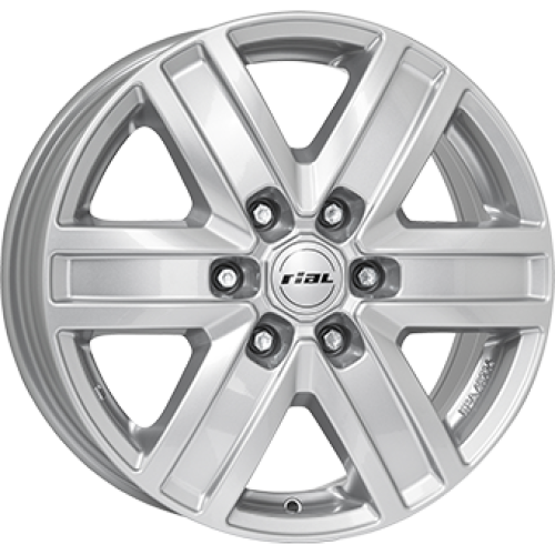 7,0X17 RIAL TRANSPORTER 6 6/120 ET50 CH74,6 Silver 7,0X17 RIAL TRANSPORTER 6 6/120 ET50 CH74,6 Silver
