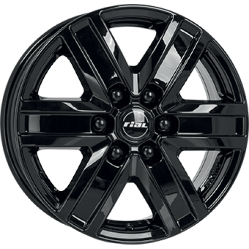 7,0X17 RIAL TRANSPORTER 6 6/130 ET57 CH84,1 Gloss Black 7,0X17 RIAL TRANSPORTER 6 6/130 ET57 CH84,1 Gloss Black