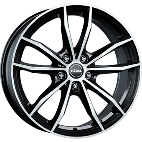 9,0X20 RIAL X12X 5/112 ET38 CH66,4 Gloss Black / Polished 9,0X20 RIAL X12X 5/112 ET38 CH66,4 Gloss Black / Polished