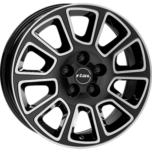 6,0X16 RIAL TRANSPORTER 2 5/112 ET30 CH66,6 Gloss Black / Polished 6,0X16 RIAL TRANSPORTER 2 5/112 ET30 CH66,6 Gloss Black / Polished