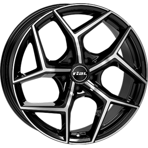 8,0X18 RIAL SALENTO 5/114,3 ET40 CH70,1 Gloss Black / Polished 8,0X18 RIAL SALENTO 5/114,3 ET40 CH70,1 Gloss Black / Polished