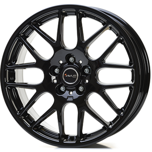 8,0X18 AVUS AC-MB4 5/112 ET45 CH66,5 Gloss Black 8,0X18 AVUS AC-MB4 5/112 ET45 CH66,5 Gloss Black
