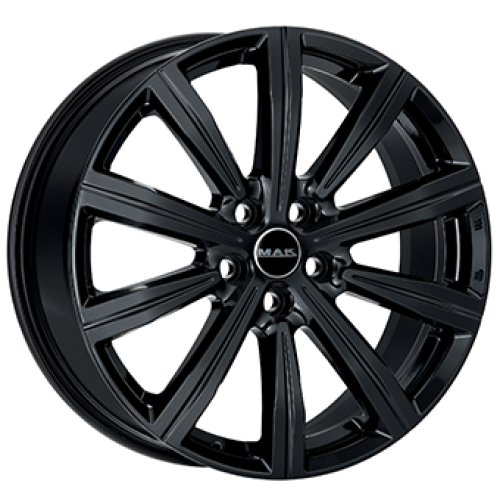 9,0X22 MAK BIRMINGHAM 5/108 ET45 CH63,4 Gloss Black 9,0X22 MAK BIRMINGHAM 5/108 ET45 CH63,4 Gloss Black