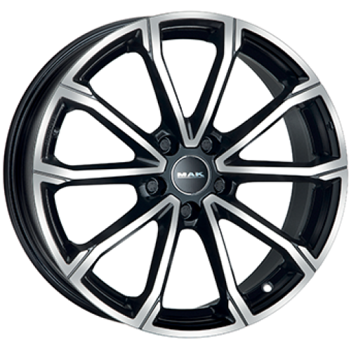 6,0X16 MAK DAVINCI 4/100 ET43 CH57,1 Gloss Black / Polished 6,0X16 MAK DAVINCI 4/100 ET43 CH57,1 Gloss Black / Polished