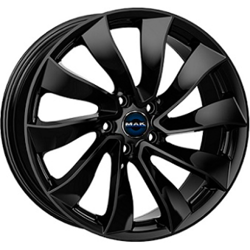9,5X19 MAK SOLAR 5/114,3 ET45 CH64,1 Gloss Black 9,5X19 MAK SOLAR 5/114,3 ET45 CH64,1 Gloss Black