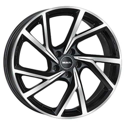 8,5X20 MAK KASSEL 5/112 ET38 CH57,1 Gloss Black / Polished 8,5X20 MAK KASSEL 5/112 ET38 CH57,1 Gloss Black / Polished