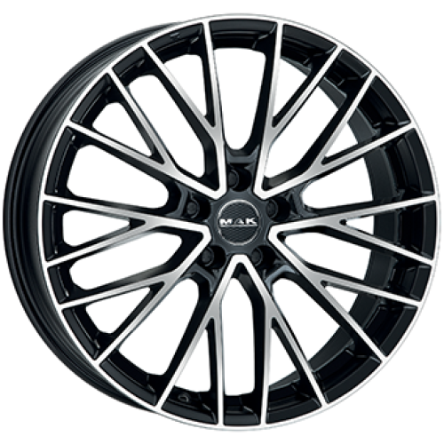 9,5X22 MAK SPECIALE 5/112 ET36 CH66,45 Gloss Black / Polished 9,5X22 MAK SPECIALE 5/112 ET36 CH66,45 Gloss Black / Polished