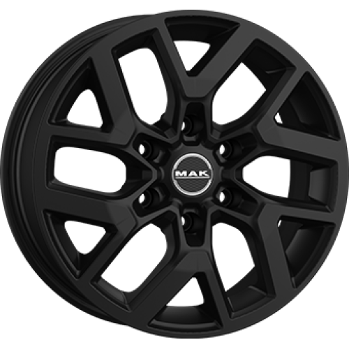 6,5X16 MAK GRAVEL 6/120 ET50 CH74,5 Dull Black 6,5X16 MAK GRAVEL 6/120 ET50 CH74,5 Dull Black