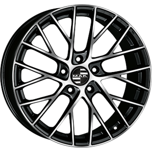 11,0X19 MAK MONACO-D 5/130 ET50 CH71,6 Gloss Black / Polished 11,0X19 MAK MONACO-D 5/130 ET50 CH71,6 Gloss Black / Polished