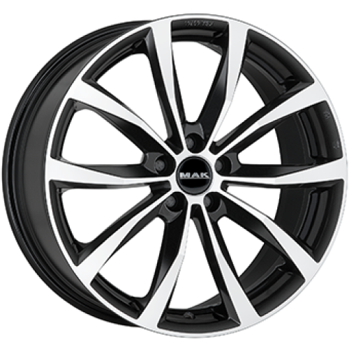 8,0X19 MAK WOLF 5/112 ET42 CH57,1 Gloss Black / Polished 8,0X19 MAK WOLF 5/112 ET42 CH57,1 Gloss Black / Polished