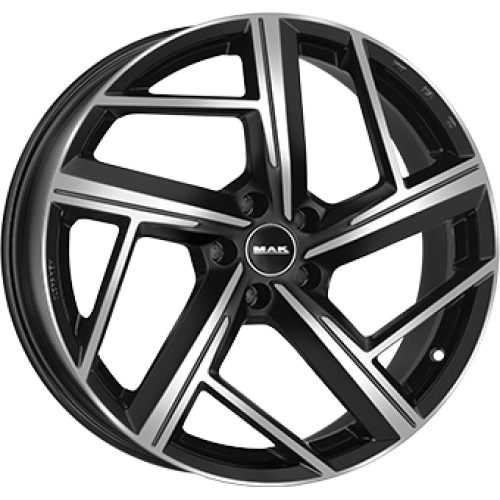 9,0X20 MAK QVATTRO 5/112 ET30 CH66,4 Gloss Black / Polished 9,0X20 MAK QVATTRO 5/112 ET30 CH66,4 Gloss Black / Polished