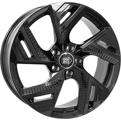 7,5X18 MILLE MIGLIA MME-5 5/112 ET50 CH57,1 Gloss Black 7,5X18 MILLE MIGLIA MME-5 5/112 ET50 CH57,1 Gloss Black