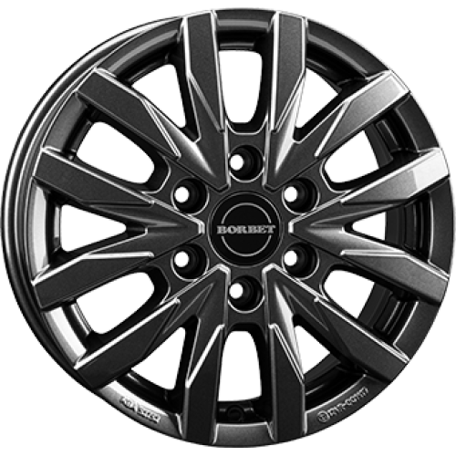 6,5X16 BORBET CW6 6/130 ET54 CH84,1 Anthracite Dark 6,5X16 BORBET CW6 6/130 ET54 CH84,1 Anthracite Dark