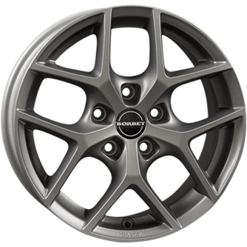 8,5X19 BORBET Y 5/114,3 ET40 CH72,5 Titanium 8,5X19 BORBET Y 5/114,3 ET40 CH72,5 Titanium