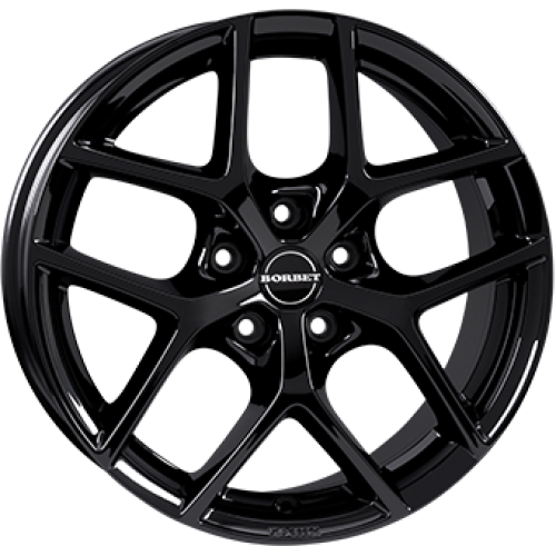 8,0X18 BORBET Y 5/100 ET40 CH64 Gloss Black 8,0X18 BORBET Y 5/100 ET40 CH64 Gloss Black