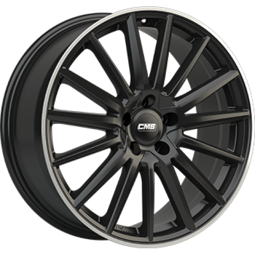 8,0X20 CMS C23 5/112 ET39 CH66,6 Gloss Black / Polished lip 8,0X20 CMS C23 5/112 ET39 CH66,6 Gloss Black / Polished lip