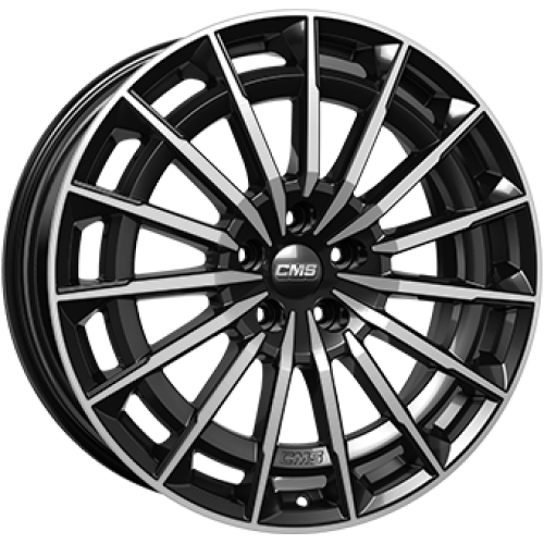8,0X19 CMS C38 5/112 ET45 CH57,1 Gloss Black / Polished 8,0X19 CMS C38 5/112 ET45 CH57,1 Gloss Black / Polished