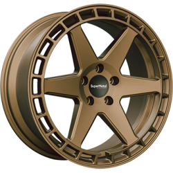 9,0X20 SUPERMETAL CHARGER 6/120 ET40 CH74,6 Dull Bronze 9,0X20 SUPERMETAL CHARGER 6/120 ET40 CH74,6 Dull Bronze