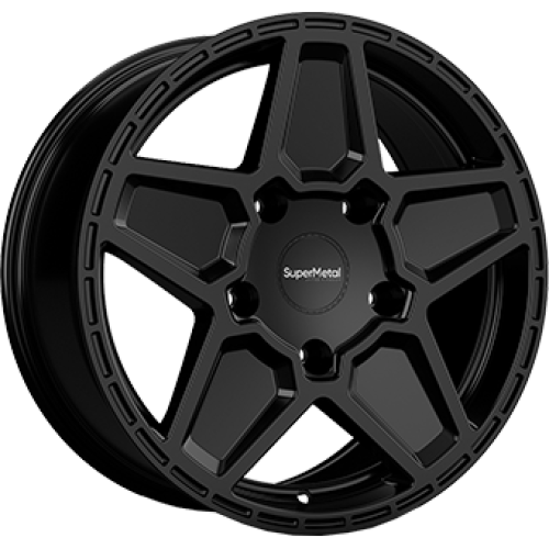 8,0X18 SUPERMETAL ROCKET 5/160 ET45 CH65,1 Gloss Black 8,0X18 SUPERMETAL ROCKET 5/160 ET45 CH65,1 Gloss Black