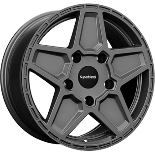 8,0X18 SUPERMETAL ROCKET 5/160 ET45 CH65,1 Dull Anthracite 8,0X18 SUPERMETAL ROCKET 5/160 ET45 CH65,1 Dull Anthracite