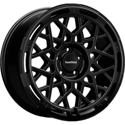 8,5X20 SUPERMETAL CAGE 6/120 ET42 CH74,6 Dull Black 8,5X20 SUPERMETAL CAGE 6/120 ET42 CH74,6 Dull Black