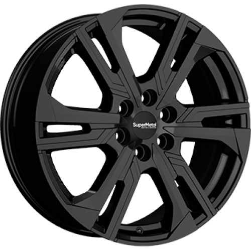 7,5X19 SUPERMETAL SWITCH 6/120 ET52,5 CH74,6 Gloss Black 7,5X19 SUPERMETAL SWITCH 6/120 ET52,5 CH74,6 Gloss Black