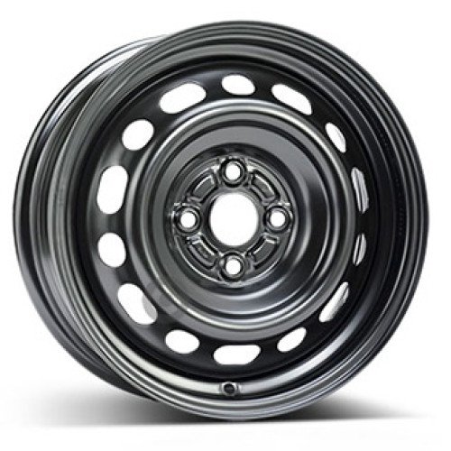 5,5X15 STEEL WHEEL 7225 4/100 ET40 CH54,1 Black