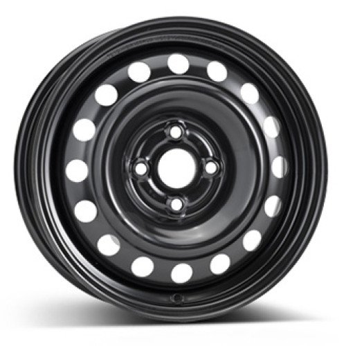 5,5X15 STEEL WHEEL 7530 4/100 ET36 CH54,1 Black