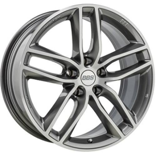 8,0X18 BBS SX 5/112 ET44 CH82,0 Anthracite / Polish 8,0X18 BBS SX 5/112 ET44 CH82,0 Anthracite / Polish