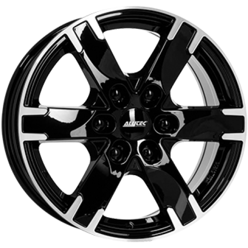 7,5X17 ALUTEC TITAN 6/139,7 ET30 CH106,1 Gloss Black / Polished