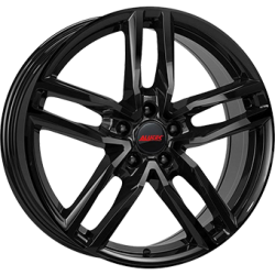 7,5X17 ALUTEC IKENU 5/100 ET38 CH57,1 Gloss Black 7,5X17 ALUTEC IKENU 5/100 ET38 CH57,1 Gloss Black
