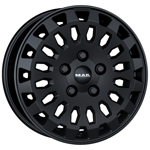 8,0X18 MAK OVERLAND 3 5/160 ET53 CH65,1 Matt Black 8,0X18 MAK OVERLAND 3 5/160 ET53 CH65,1 Matt Black