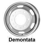 5,5X16 MAK ACCIAIO 6/200 ET110 CH142,1 Silver